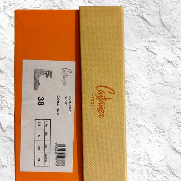 ✨NWT✨Castaner Black Lace Up Classic Organic Cotton Jute Wedge Espadrille Sandals - Picture 14 of 16